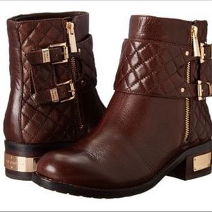 Vince Camuto Winta Quilted Booties 10